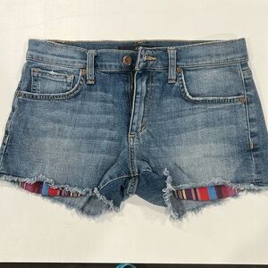 Joe's Jeans Women's Blue Denim Shorts